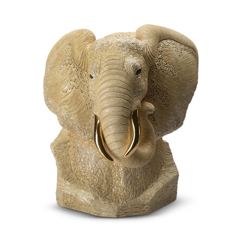 Bust Elephant White (Limited Edition)