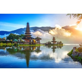 Bratan Temple in Bali, Indonesia